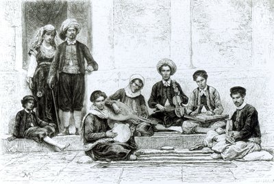 Ein jüdisches Konzert, Tlemcen von English School